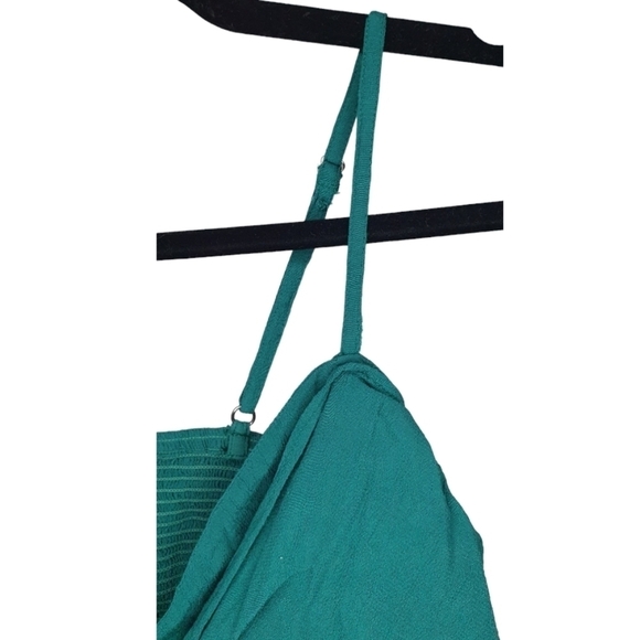 FREE PEOPLE one Palermo Top Emrald Green Women's Size XS - Picture 4 of 9